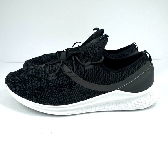 New Balance Fresh Foam Lazr V1 Black Knit Running Shoes Men’s 14 2E Wide NWOT - Picture 3 of 10